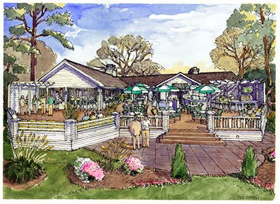 2007 Rendering of the Club Magnolia main deck.